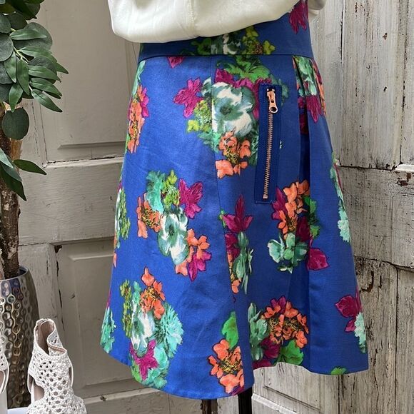 ANTHROPOLOGIE MAEVE FLORAL SKIRT Size6 - Picture 5 of 6